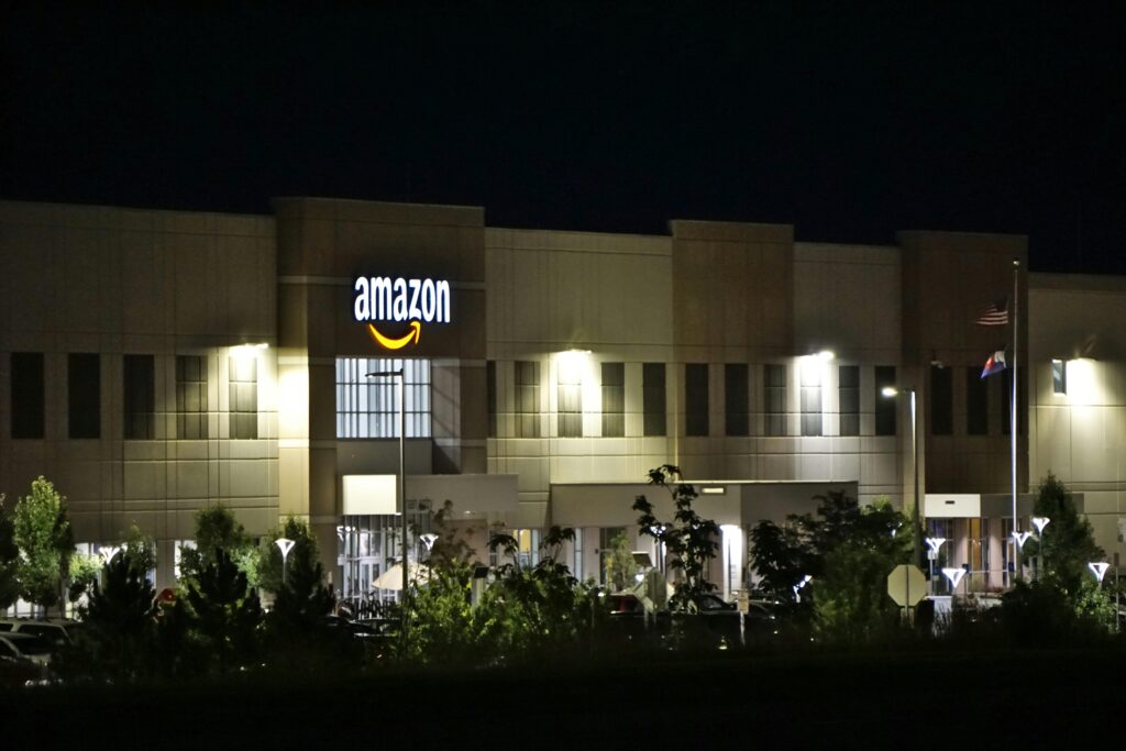 Amazon warehouse, commonly used in FBA procedure.