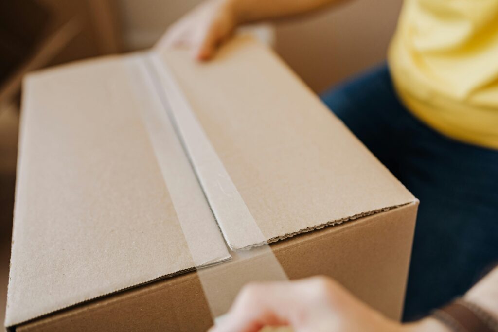 Image of an Amazon parcel